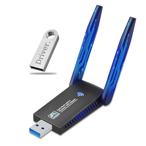 Ziquigoa USB WiFi USB Adapter for PC Laptop Desktop