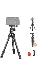 NEEWER TP09 Carbon Fiber Mini Tripod, 20