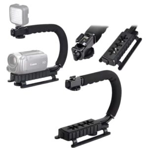 Laven & Ivory Camera Stabilizer Handle Grip for DSLR & Action Cameras – Video Recording Stabilizer with Anti-Slip Foam Grip