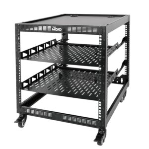 Tecmojo12U Open Frame Network Rack for Servers & AV Gear