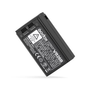 Godox VB26B VB26A VB26 Battery 7.2V/2980mAh for Godox V1C V1N V1S V1F V1O V1P round flash