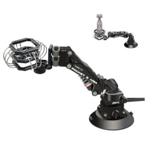 Came-TV Camera Suction Cup Mount with Vibration Isolator for DJI Osmo Pocket 3