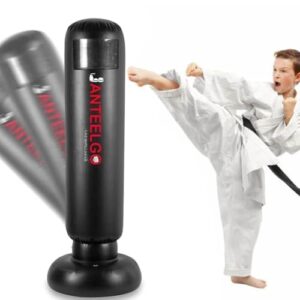 Inflatable Punching Bag for Kids Boxing: JanTeelGO 59 Inch Boxing for Kids - Christmas Birthday Gifts for Boys & Girls Practicing Karate