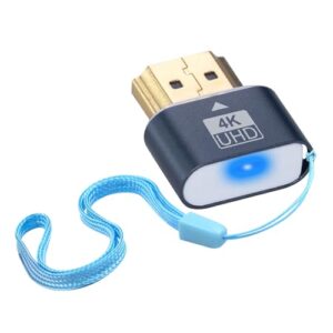 Duttek 4K HDMI Dummy Plug - Virtual Monitor Display Emulator