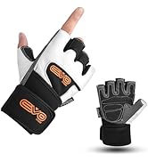 EVO Fitness Weight Lifting Straps Anti Slip Gym Powerlifting Deadlifting Bodybuilding Workout Str...