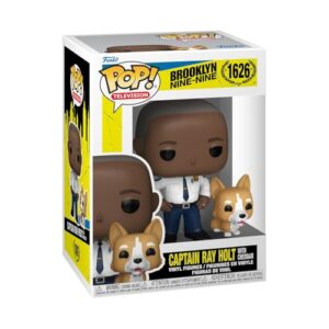 Funko POP & Buddy: Brooklyn Nine-Nine - Cpt Holt w/dog - Collectable Vinyl Figure - Gift Idea - Official Merchandise - Toys for Kids & Adults - TV Fans