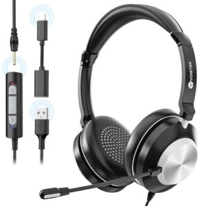 Voistek USB Headset with Microphone