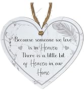 Heartfelt Dad Memorial Plaque: Angel Tribute, FSC Certified Wood, Indoor Decor, Personalised Hang...