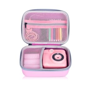Riosin Kids Instant Print Camera Case Compatible with YORKOO/OPERHOO/CHRERNA/YKSLEMON/CKATE Kids Instant Print Camera
