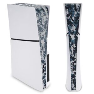 playvital 12 in-1 Dust Cover Kit for ps5 Slim Console Disc & Digital - Anti-Dust Cover Net & Silicone Plugs for ps5 Slim - Premium Dust Filter