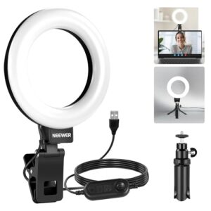 NEEWER Basic 5" Ring Light for Video Conference Lighting