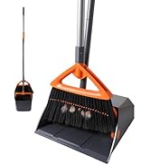 Garden Broom, Yard Brush Heavy Duty Outdoor 2-1 CLEANHOME 166cm, suitable for schools, factories,...
