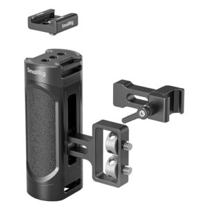 SMALLRIG Mini Camera Side Handle with NATO and 1/4"-20 Screws Installation Options