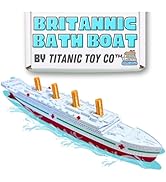 Titanic Floating Bath Boat And Pool Toy By TitanicToyCo, RMS Titanic Toys For Kids, Historically ...