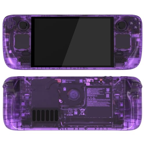 eXtremeRate Replacement Full Set Housing Shell with Buttons for Steam Deck OLED Handheld Console