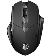 INPHIC Wireless Mouse Rechargable, [Upgraded], Ultra Slim Silent 2.4G Cordless Mouse 1600 DPI wit...