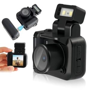 Bewinner Mini Keychain Camera for Students Recording Campus Time