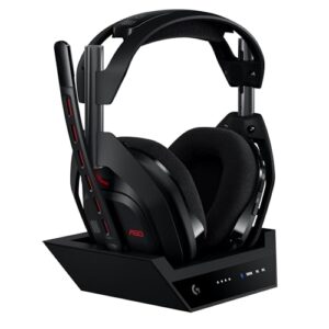 Logitech G Astro A50 LIGHTSPEED Wireless Gaming Headset + Base Station (Gen 5)