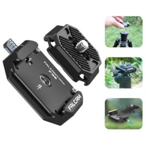 ULANZI F38 Camera Quick Release Plate w 1/4" to 3/8" Screw Thread