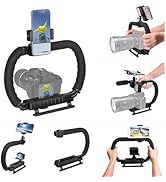Laven & Ivory Camera Stabilizer Handle Grip for DSLR & Action Cameras – Video Recording Stabilize...