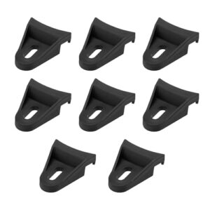 Create idea 8pcs Car Subwoofer Speak Grill Clips 40x36mm Speaker Angle Code Speaker Grille Presser Foot for 4" 6" 8" 10" 12" 15" Diameter Car Subwoofers Black