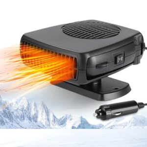 Showvigor 12V 150W Car Heater for Cars that Plugs Into Cigarette Lighter