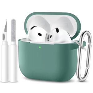 Maledan Case Compatible with AirPods 4 Case Cover 2024