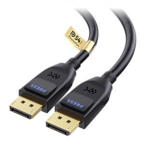 Cable Matters VESA Certified 54Gbps DisplayPort 2.1 Cable 3m
