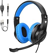 BlueFire Gaming Headphones for Children with Microphone, 3.5mm Bass Stereo Gaming Headset for PS4...