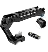 SIRUI Camera Cage Top Handle for ARRI or NATO Mount, Aluminium Camera Cage Handle Grip with Cold ...