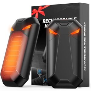 Auriostar Hand Warmers Men Gifts - 2 IN1 Christmas Rechargeable Gifts Portable 6000mAh