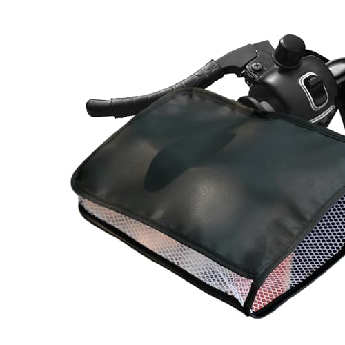 Fizepgo Grip Handle Bar Muff - Waterproof Protective Gloves | Handlebar Gloves Handle Bar Muff with Mesh Desig
