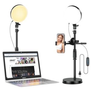 EMART Photography Lighting for Video Light with Adjustable Stand