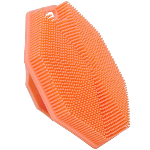 Alyvisun Silicone Body Scrubber with Hook and Suction