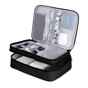 LENTION Cable Organizer Bag Pouch