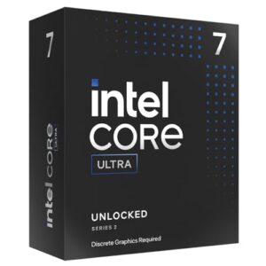 Intel® Core™ Ultra 7 Desktop Processor 265KF 20 cores (8 P-cores + 12 E-cores) up to 5.5 GHz