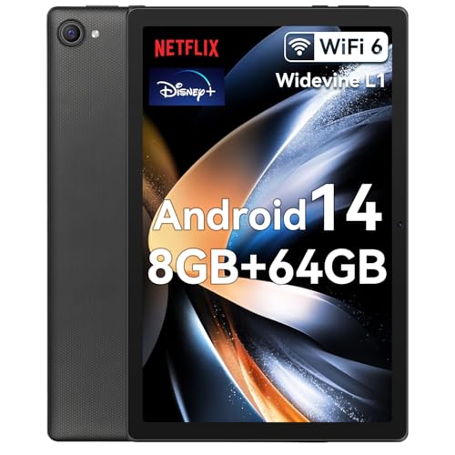 HotLight Tablet 10 inch Android 14 Octa-Core Processor