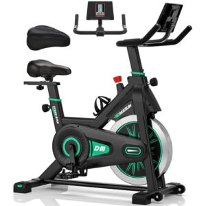 DMASUN Exercise Bike Professional with Large Tablet Holder & Comfortable Seat