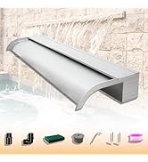 LONGRUNNEW Pond Hose 38mm PVC Spiral Flexible Water Butt Pipe, Easy Installation and Concealment ...