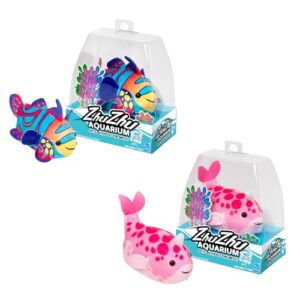 Zhu Zhu Pets | Zhu Zhu Aquarium Toy Fish Twin Pack - Lorelei & Talulla | Interactive