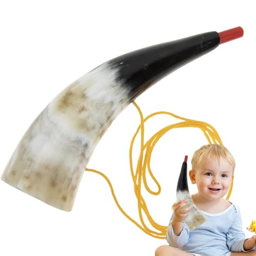 Gdnhovfnxe Natural Horn Toy - Portable Horn Toy for Children