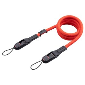 VKO Camera Strap Quick Release Camera Straps for Man Woman Photographers Adjustable Climbing Rope Camera Neck Shoulder Crossbody Strap for SLR DSLR Digital Mirrorless Camera(Red)