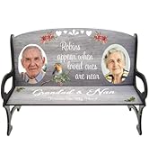Memorial Bench - A Place of Tranquil Remembrance for Our Loved Ones in Heaven: Bereavement Photo ...