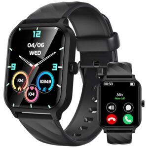 Smart Watch for Men Women Answer/Make Calls - 1.83" Fitness Watch with Heart Rate Sleep SpO2 Monitor
