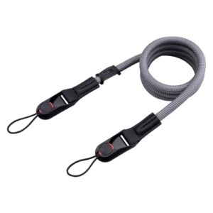 VKO Camera Strap Quick Release Camera Straps for Man Woman Photographers Adjustable Climbing Rope Camera Neck Shoulder Crossbody Strap for SLR DSLR Digital Mirrorless Camera(Gray)