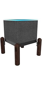 Alloery Wooden Stand for TV Box (Black Walnut)