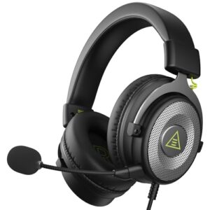 EKSA E900 Wired Gaming Headset for Xbox One - PC Headset with Detachable Noise Cancelling Microphone