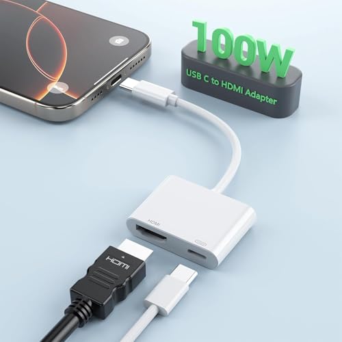 100W USB C to HDMI Adapter