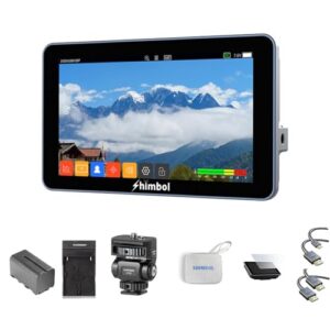 Shimbol M5 5.5" 1200nits Camera Monitor+Shoe Mount+Battery+Charger Kit