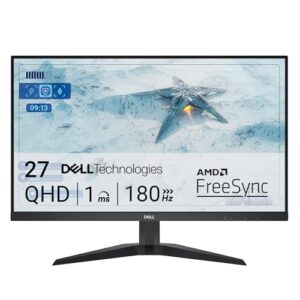 Dell G2725D 27 Inch QHD (2560x1440) Gaming Monitor